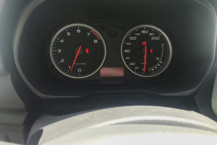Used MG 3 2017 1.5L Automatic Smart Connect Luxury Edition Odometer Close Up