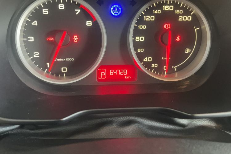 Used MG 3 2017 1.5L Automatic Smart Connect Elite Edition Odometer Close Up