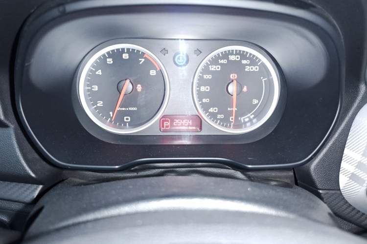 Used MG 3 2017 1.5L Automatic Smart Connect Elite Edition Odometer Close Up