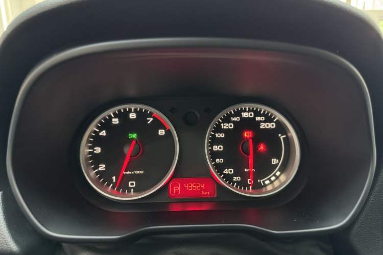 Used MG 3 2017 1.5L Automatic Smart Connect Luxury Edition Odometer Close Up