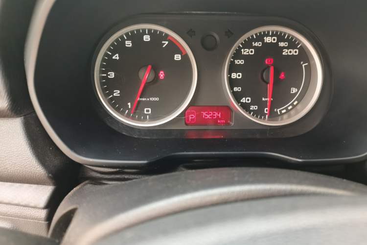 Used MG 3 2017 1.5L Automatic Smart Connect Elite Edition Odometer Close Up