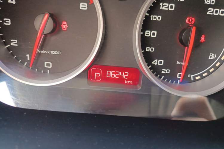 Used MG 3 2017 1.5L Automatic Smart Connect Elite Edition Odometer Close Up