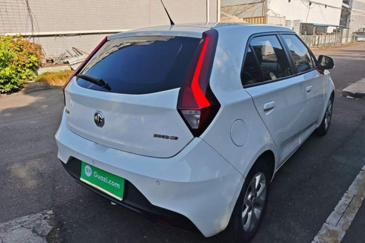 Used MG 3 2017 1.5L Automatic Smart Connect Elite Edition Rear Right 45 Deg