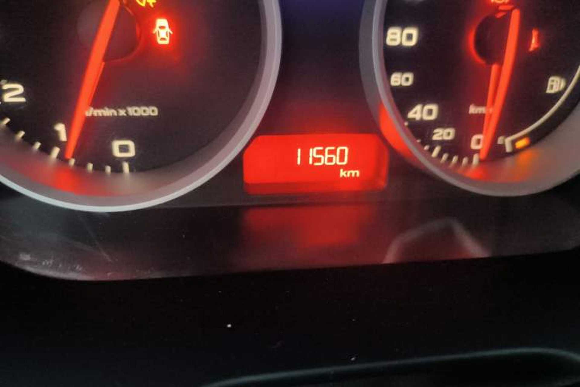 Used MG 3 2017 1.3L Manual Premium Comfort Edition Odometer Close Up