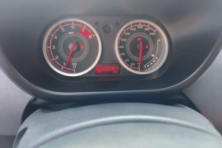 Used MG 3SW 2015 1.5L AMT Elite Model Odometer Close Up