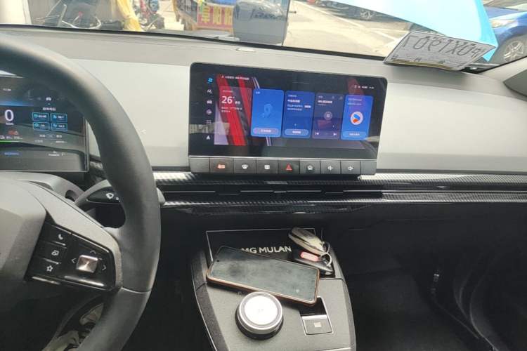 Used MG 4 EV 2022 425 km Luxury Edition Audio And AC Panel