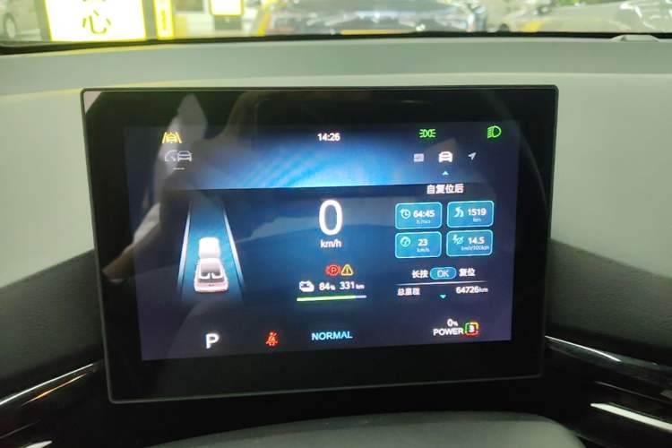 Used MG 4 EV 2022 425 km Luxury Edition Instrument Cluster