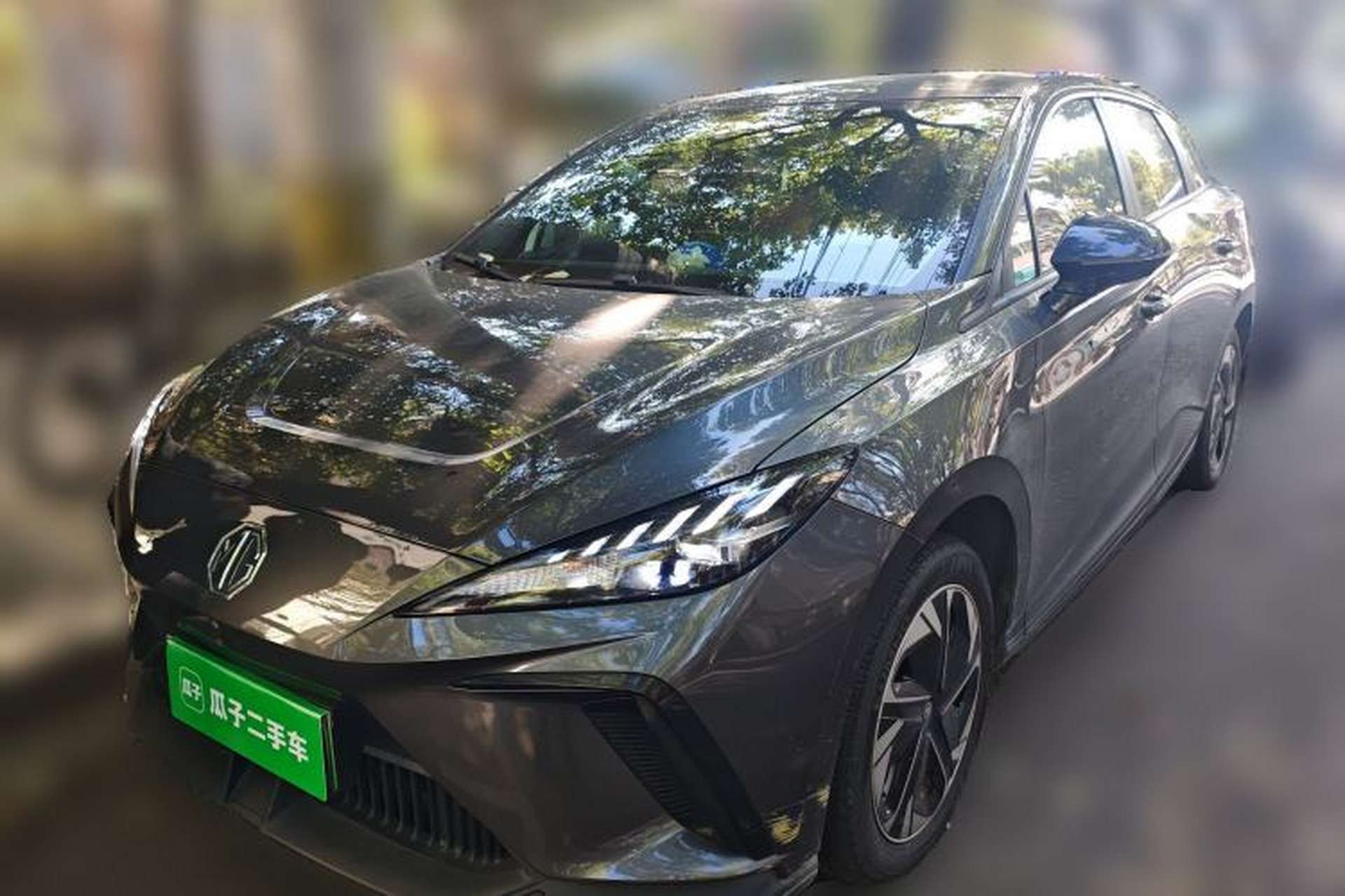 Used MG 4 EV 2023 415 km Range Sea-Faring Champion Edition Front Left 45 Deg