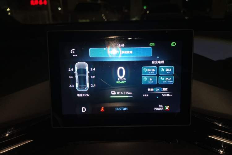 Used MG 4 EV 2023 415 km Range Sea-Faring Champion Edition Instrument Cluster
