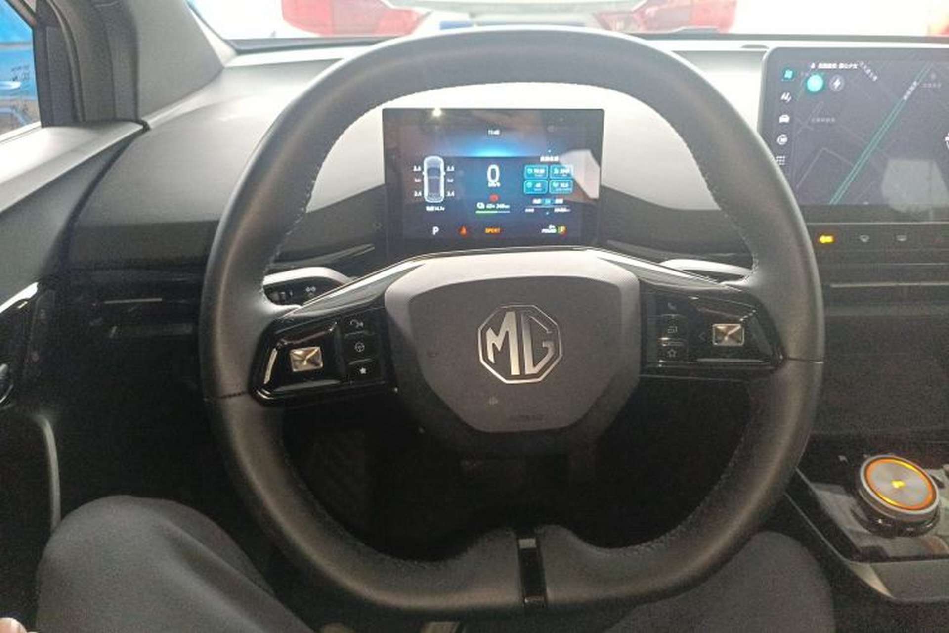 Used MG 4 EV 2023 415 km Range Sea-Faring Champion Edition Steering Wheel