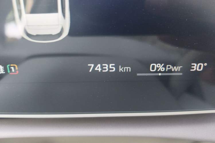 Used MG 4 EV 2026 Model 437 Freedom Edition Odometer Close Up