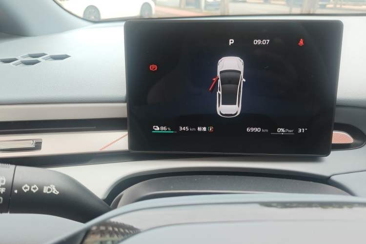 Used MG 4 EV 2026 Model 437 Composed Edition Odometer Close Up