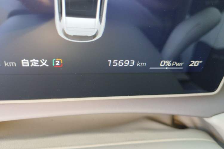 Used MG 4 EV 2026 Model 437 Composed Edition Odometer Close Up