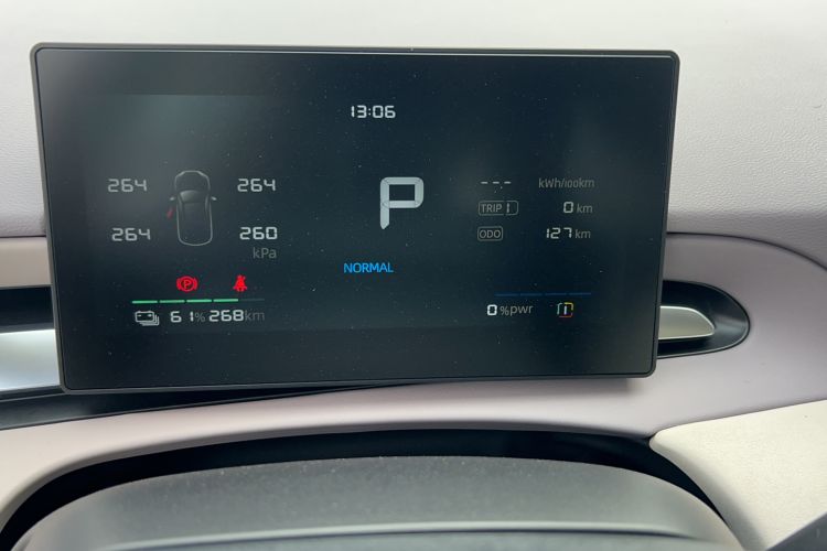 Used MG 4 EV 2026 Model 437 All-in-One Edition Odometer Close Up