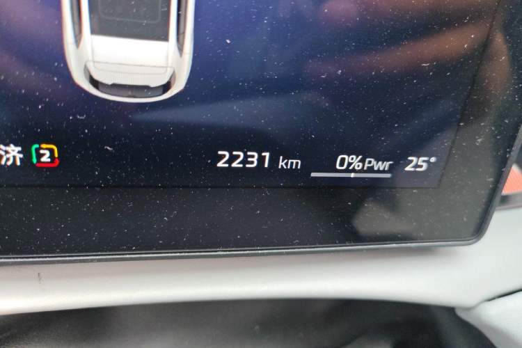 Used MG 4 EV 2026 Model 530 Smart Fun Edition Odometer Close Up