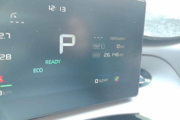 Used MG 4 EV 2026 Model 437 All-in-One Edition Odometer Close Up