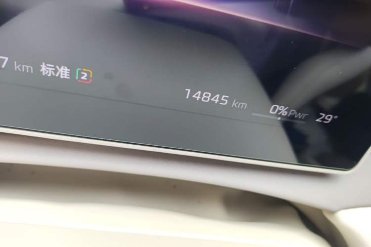 Used MG 4 EV 2026 Model 437 Composed Edition Odometer Close Up
