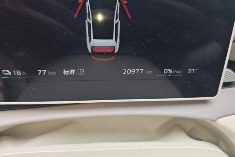 Used MG 4 EV 2026 Model 437 Composed Edition Odometer Close Up