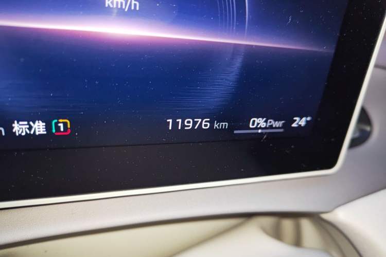 Used MG 4 EV 2026 Model 437 Freedom Edition Odometer Close Up