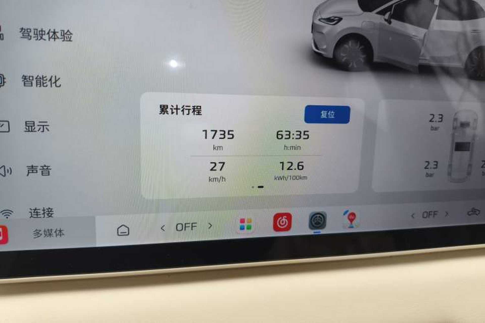 Used MG 4 EV 2026 Model 437 Composed Edition Odometer Close Up