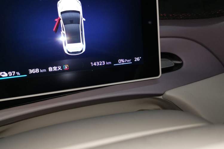 Used MG 4 EV 2026 Model 437 Freedom Edition Odometer Close Up