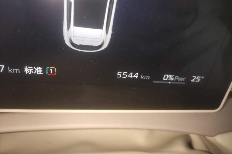 Used MG 4 EV 2026 Model 437 Freedom Edition Odometer Close Up