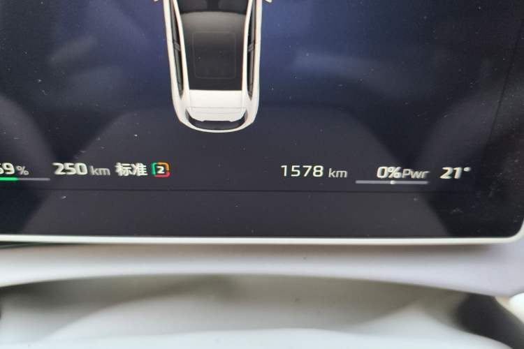 Used MG 4 EV 2026 Model 437 Composed Edition Odometer Close Up