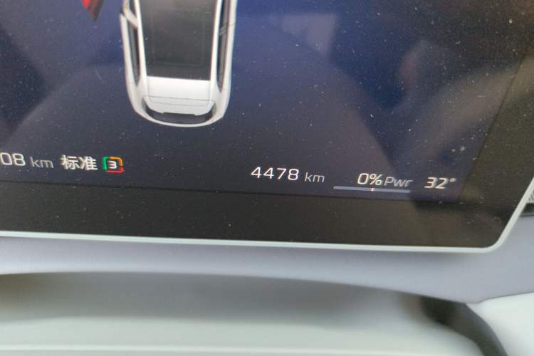 Used MG 4 EV 2026 Model 437 Freedom Edition Odometer Close Up