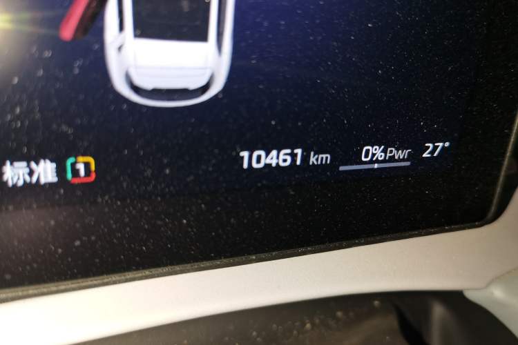 Used MG 4 EV 2026 Model 437 Composed Edition Odometer Close Up