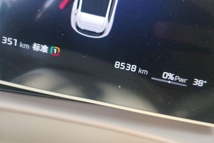 Used MG 4 EV 2026 Model 437 Freedom Edition Odometer Close Up