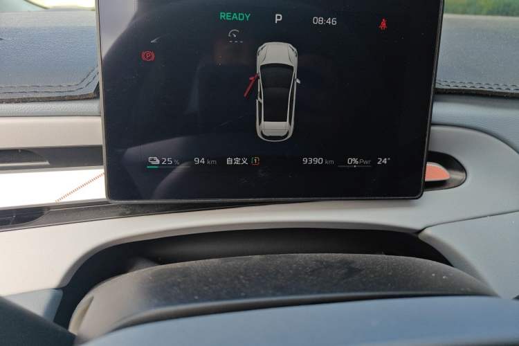 Used MG 4 EV 2026 Model 437 Freedom Edition Odometer Close Up