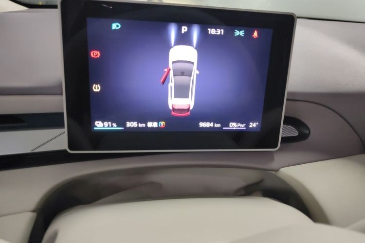 Used MG 4 EV 2026 Model 437 Freedom Edition Odometer Close Up