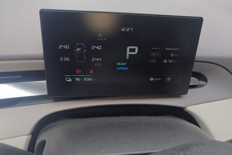 Used MG 4 EV 2026 Model 437 All-in-One Edition Odometer Close Up