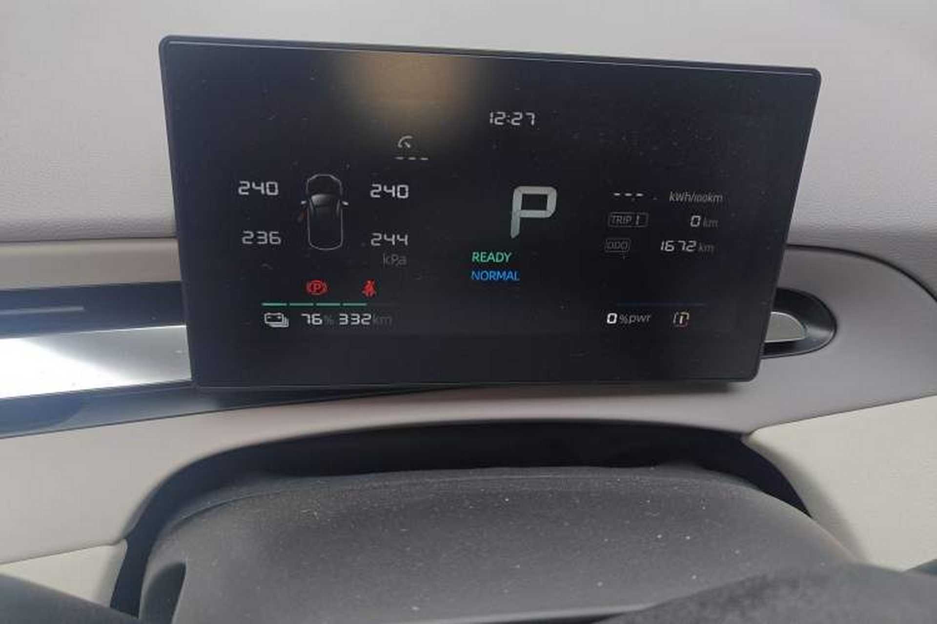Used MG 4 EV 2026 Model 437 All-in-One Edition Odometer Close Up