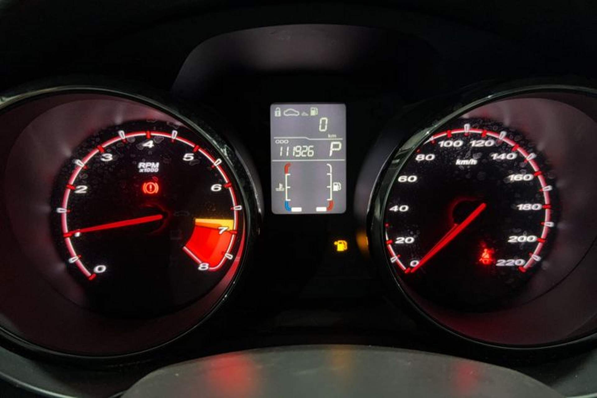 Used MG 5 2012 1.5L Automatic Elite Edition Instrument Cluster