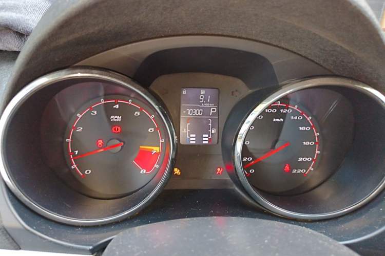 Used MG 5 2012 1.5L Automatic Luxury Edition Instrument Cluster