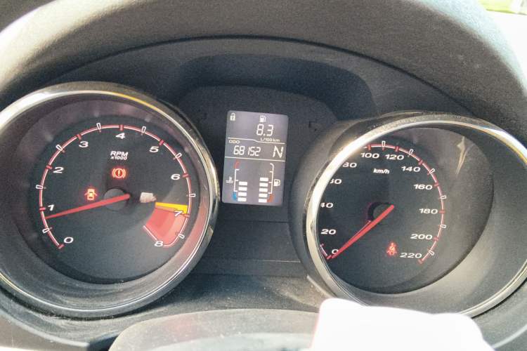 Used MG 5 2012 1.5L Automatic Elite Edition Instrument Cluster