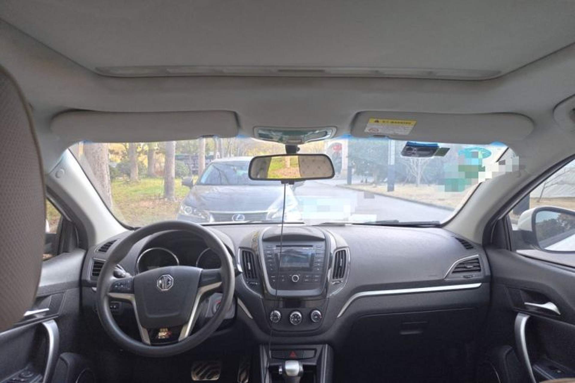 Used MG 5 2014 1.5T Automatic Luxury Model Headliner