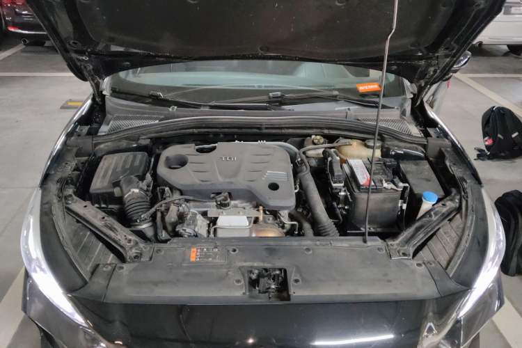 Used MG 5 2021 Revised 300TGI DCT Qingshè Luxurious Enjoyment Edition Engine Bay