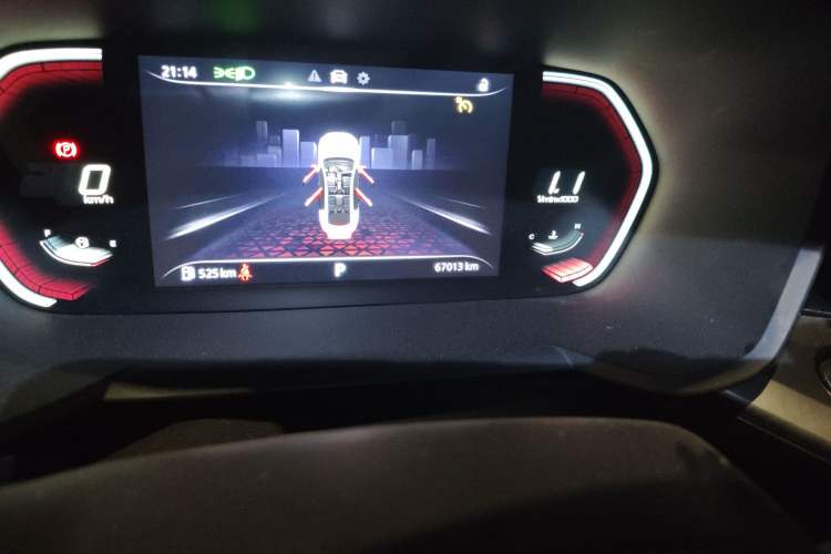 Used MG 5 2021 300TGI DCT Elegant Luxury Edition Odometer Close Up