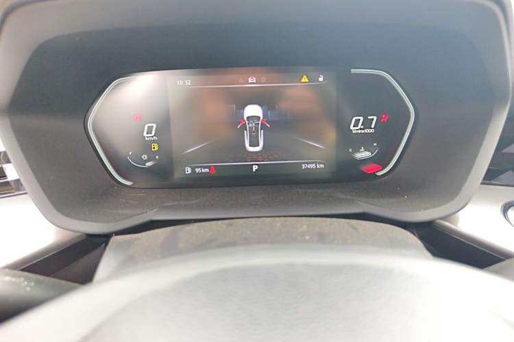 Used MG 5 2021 180 DVVT CVT Youth Luxury Edition Odometer Close Up