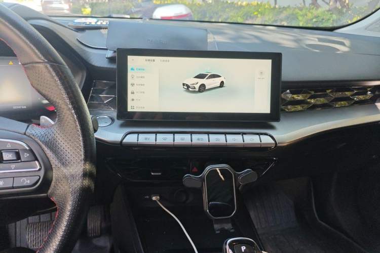 Used MG 5 2021 300TGI DCT Elegant Luxury Edition Audio And AC Panel