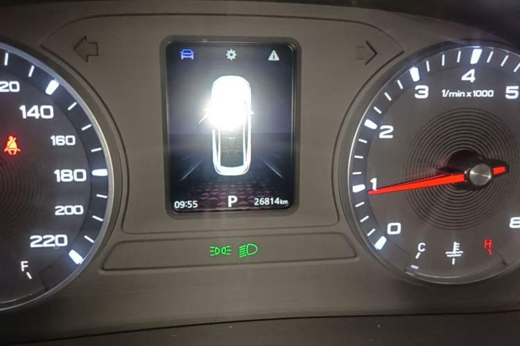 Used MG 5 2021 180 DVVT CVT Youthful Style Edition Instrument Cluster