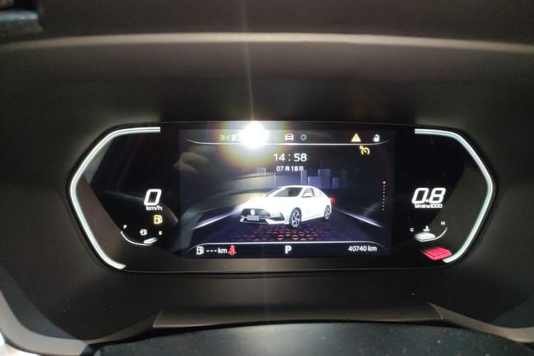 Used MG 5 2021 Revised Version 180 DVVT CVT Youth Luxury Edition Instrument Cluster