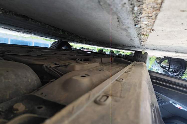 Used MG 5 2021 180 DVVT CVT Youth Luxury Edition Left Side Sill