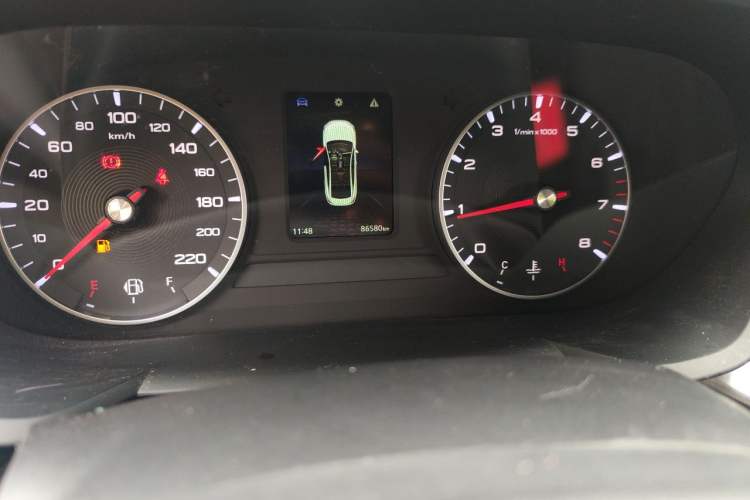 Used MG 5 2021 180 DVVT Manual Youth Luxury Edition Odometer Close Up