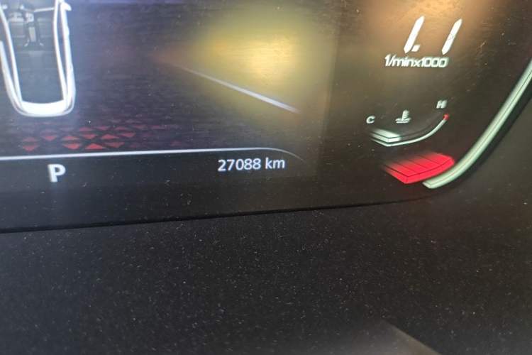 Used MG 5 2021 300TGI DCT Elegant Luxury Edition Odometer Close Up