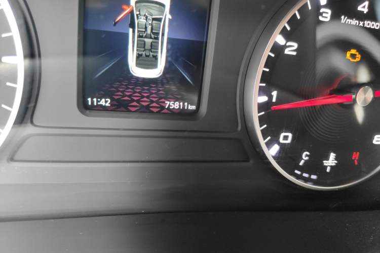 Used MG 5 2021 180 DVVT Manual Youth Luxury Edition Odometer Close Up