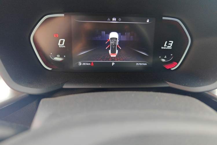 Used MG 5 2021 180 DVVT CVT Youth Luxury Edition Odometer Close Up
