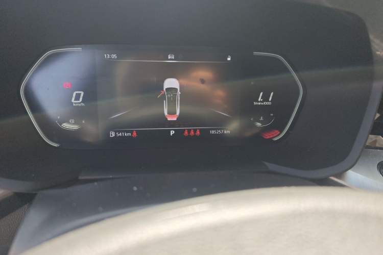 Used MG 5 2021 300TGI DCT Luxury Flagship Edition Odometer Close Up